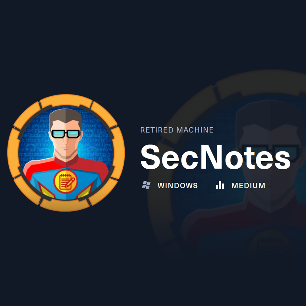 HTB SecNotes