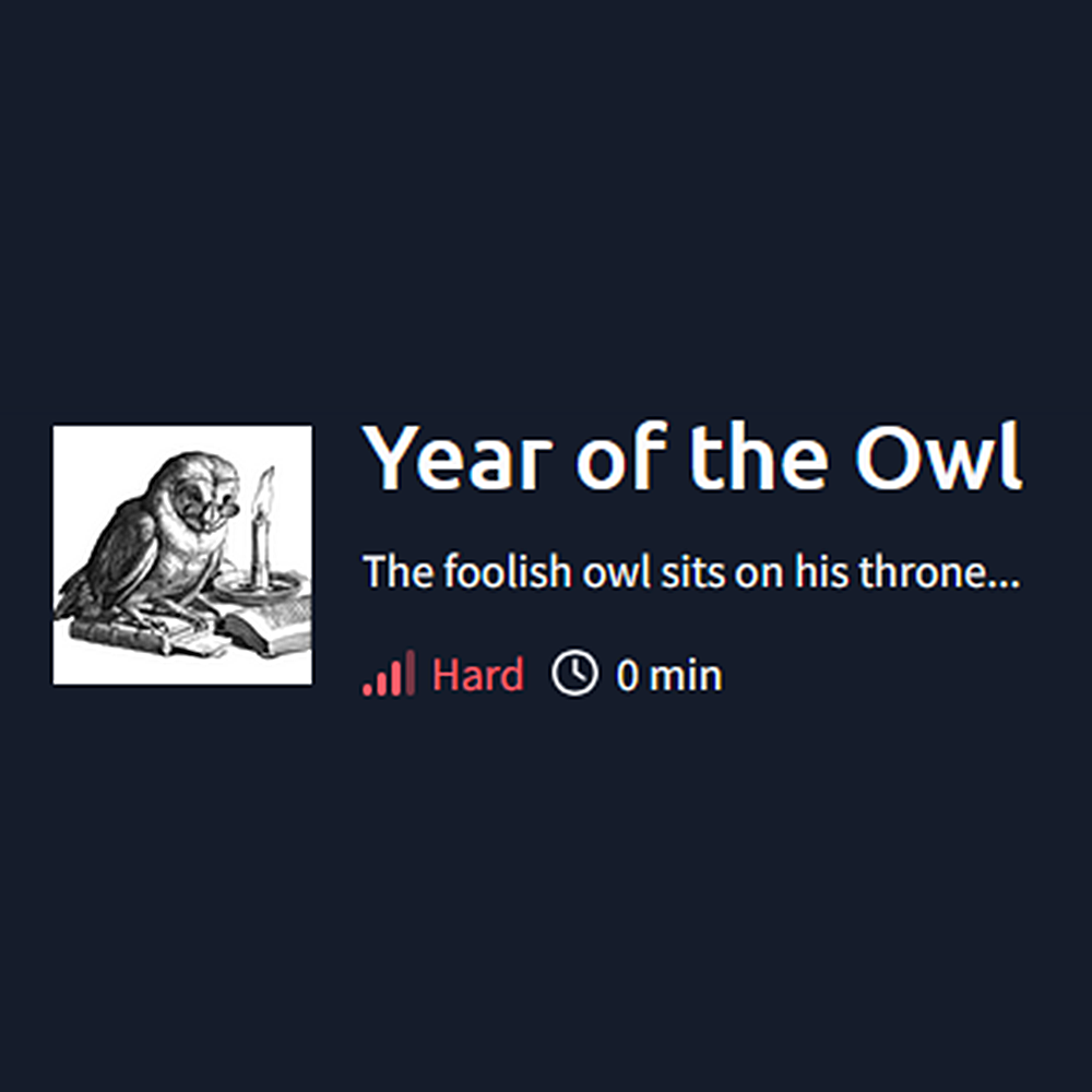 THM Year of the Owl